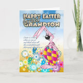 De grote - de Kaart van Pasen van de kleinzoon - (Voorkant)