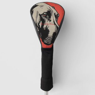 De Grote Deen Hond, Rood en Zwart 003 - Ulises Dal Golfheadcover