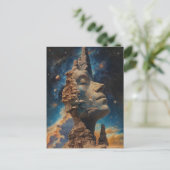 De grote denker van Universe Fantasy Art Briefkaart (Staand voorkant)