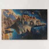 De grote denker van Universe Fantasy Art Legpuzzel (Horizontaal)