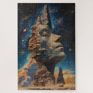 De grote denker van Universe Fantasy Art Legpuzzel