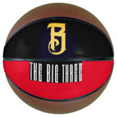 De grote drie Basketball Basketbal (Voorkant)