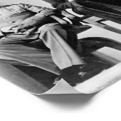 De Grote Drie - WW2 - Conferentie van Teheran 1943 Poster (Hoek)