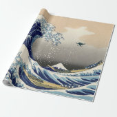 De Grote Drone Wave van Kanagawa Cadeaupapier (Uitgerold)