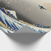 De Grote Drone Wave van Kanagawa Cadeaupapier (Hoek)
