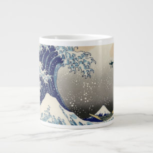 De Grote Drone Wave van Kanagawa Grote Koffiekop