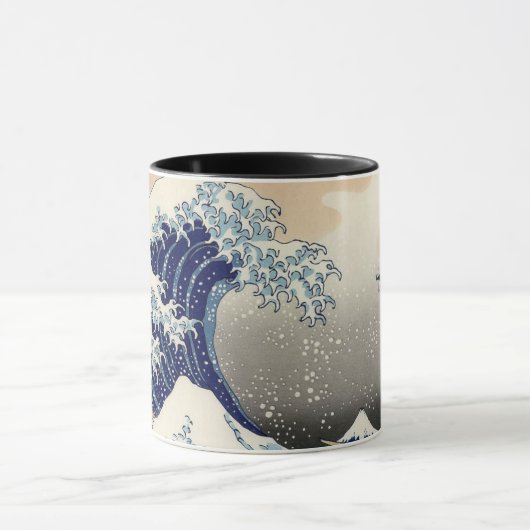 De Grote Drone Wave van Kanagawa Mok (Midden)