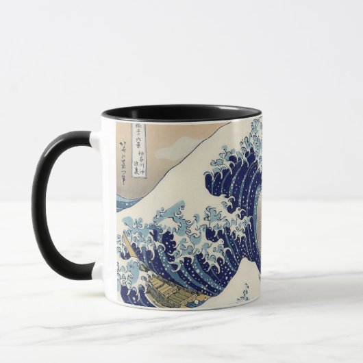De Grote Drone Wave van Kanagawa Mok (Links)