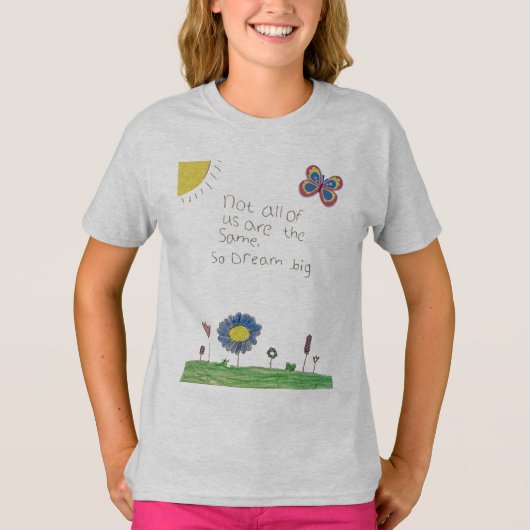 De grote droom van Olivia T-shirt (Voorkant)