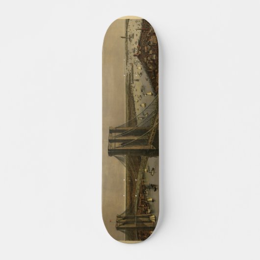 De Grote East River-hangbrug Persoonlijk Skateboard (Voorkant)