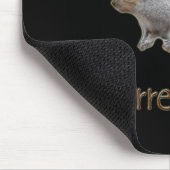 De grote eekhoorn grijs muismat (Hoek)