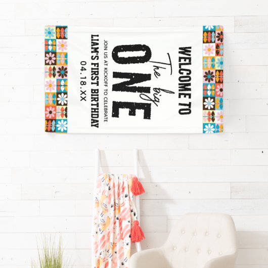 De Grote Eerste Verjaardag  Spandoek (Insitu)