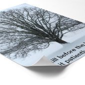 De grote eikenboom poster (Hoek)