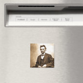 De grote emmancipator - Abe Lincoln (1865) Magneet (Insitu (Vaatwasser))