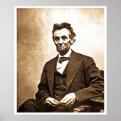 De grote emmancipator - Abe Lincoln (1865) Poster (Voorkant)