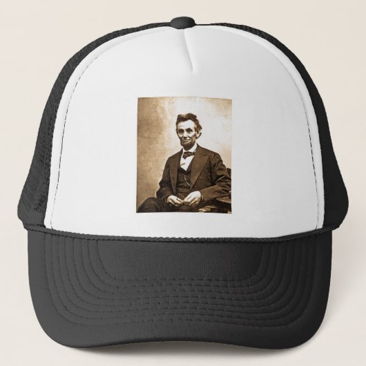 De grote emmancipator - Abe Lincoln (1865) Trucker Pet (Voorkant)