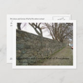 De grote en nieuwsgierige muur briefkaart (Voorkant / Achterkant)