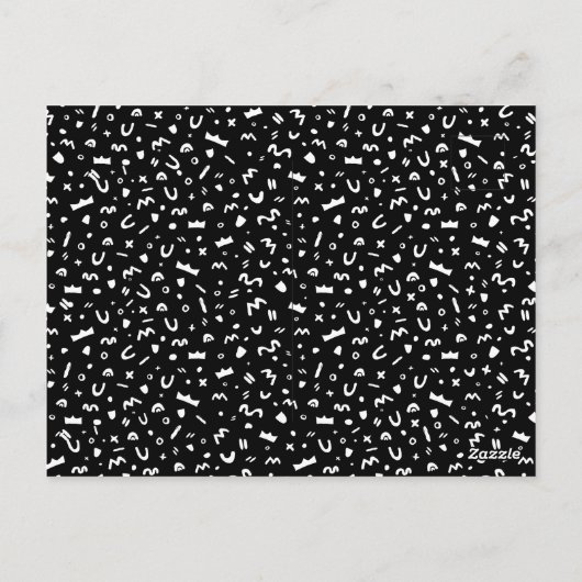 De grote ene verjaardag, 90's Hip Hop beruchte één Briefkaart (Achterkant)