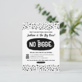 De grote ene verjaardag, 90's Hip Hop beruchte één Uitnodiging Briefkaart (Staand voorkant)