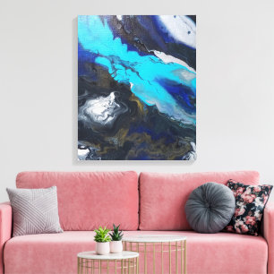"De grote expansie." Canvas Afdruk