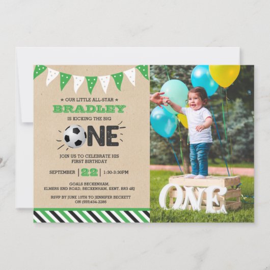 De grote.. | Foto van Voetbal 1 Kaart (Voorkant)