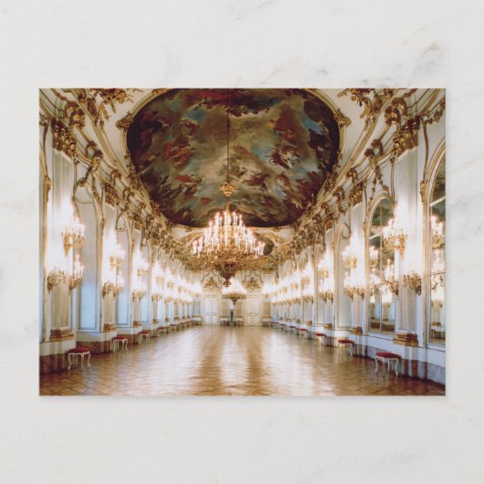 De grote galerij briefkaart (Voorkant)