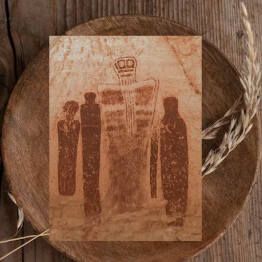 De Grote Galerij, Hoefijzer Canyon, Utah Briefkaart