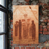 De grote galerij Hoefijzer Canyon Utah Canvas Afdruk