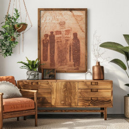 De Grote Galerij, Hoefijzer Canyon, Utah Poster