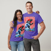 DE GROTE GAMERA GOLF OFF KANAGAWA Premium T-shirt (Unisex)