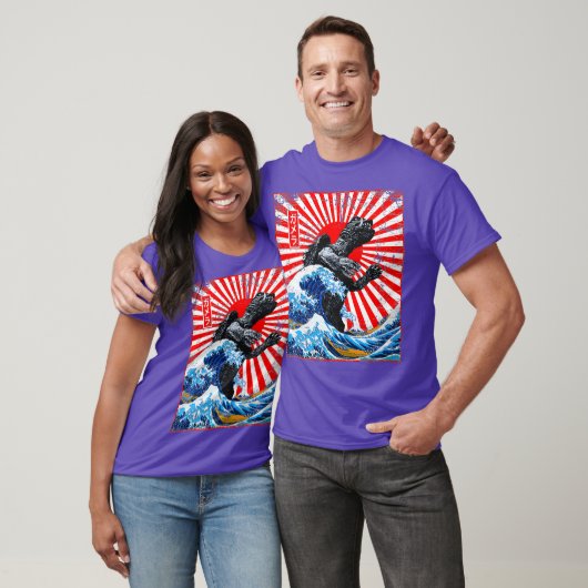 DE GROTE GAMERA GOLF OFF KANAGAWA Premium T-shirt (Unisex)