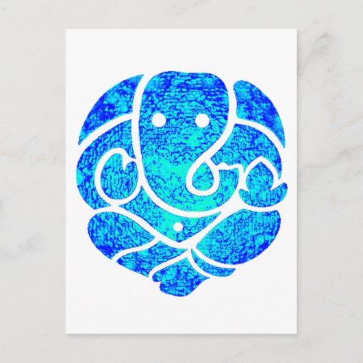 DE GROTE GANESH BRIEFKAART (Voorkant)