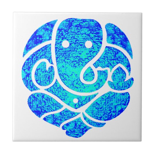 DE GROTE GANESH TEGELTJE (Voorkant)