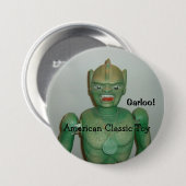 De Grote Garloo Button. Ronde Button 7,6 Cm (Voorkant /achterkant)