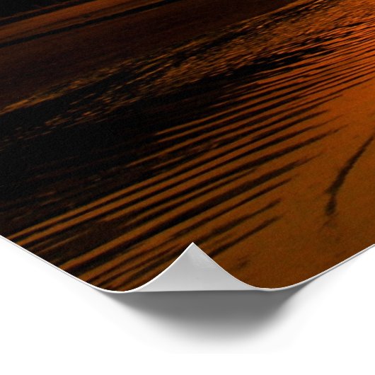 De Grote Gateway in Miyajima Poster (Hoek)