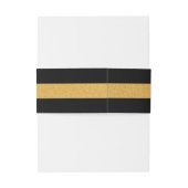 De Grote Gatsby Buikband Uitnodigingen Wikkel (Achterkant Voorbeeld)