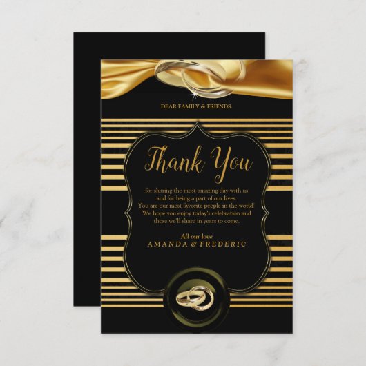 De Grote Gatsby Dank je kaart (Voorkant / Achterkant)