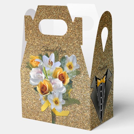 De grote Gatsby geschenkdoos Bedankdoosjes (Geopend)