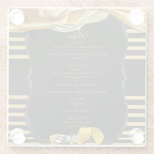 De Grote Gatsby Onderzetters (Achterkant)