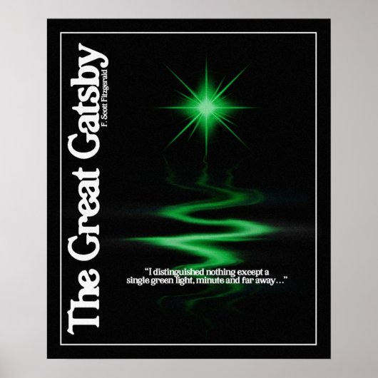 De Grote Gatsby Poster (Voorkant)