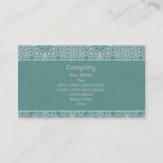 De Grote Gatsby Visitekaartje (Voorkant)