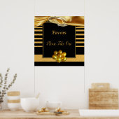 De Grote Gatsby-weddenschap Poster (Keuken)