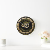 De Grote Gatsby Wedding Gift Clock Ronde Klok (Huis)