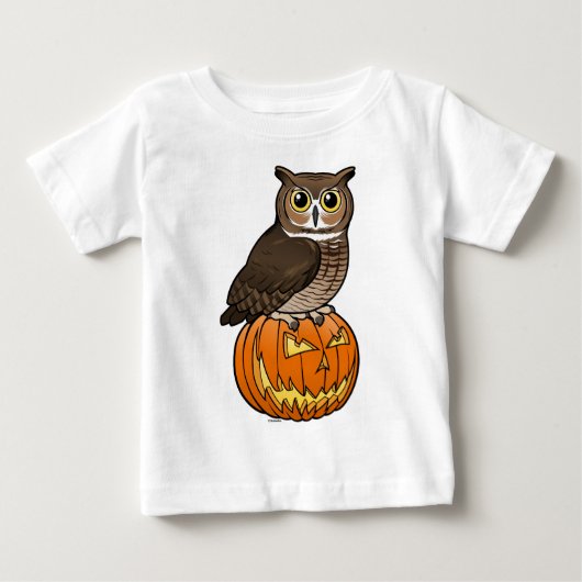 De Grote Gehoornde Uil van Halloween (Voorkant)