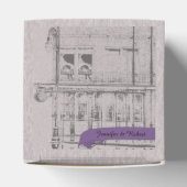 De grote gemakkelijke bruiloft gunst box bedankdoosjes (Bovenkant)