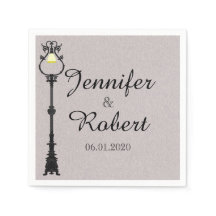 De grote gemakkelijke bruiloft servet