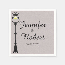 De grote gemakkelijke bruiloft servet