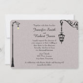 De grote gemakkelijke bruiloft uitnodiging (Achterkant)