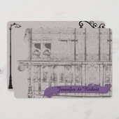 De grote gemakkelijke bruiloft uitnodiging (Voorkant / Achterkant)