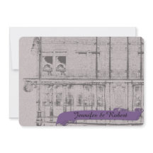 De grote gemakkelijke bruiloft uitnodiging